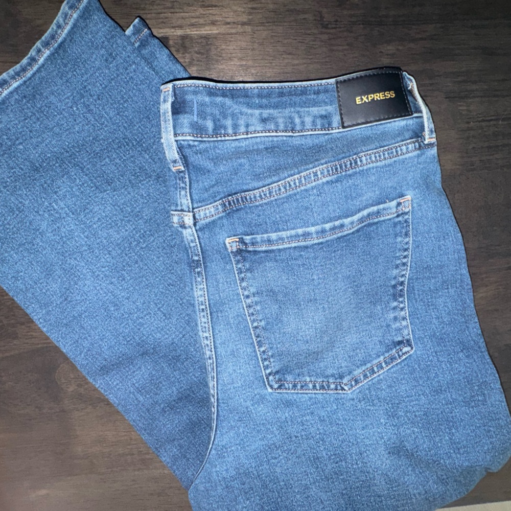 Express Womens 90s Ankle Boot Jeans